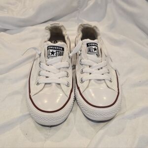 Converse Womens Chuck Taylor All Star Shoreline Low Top Sneaker White Size 7